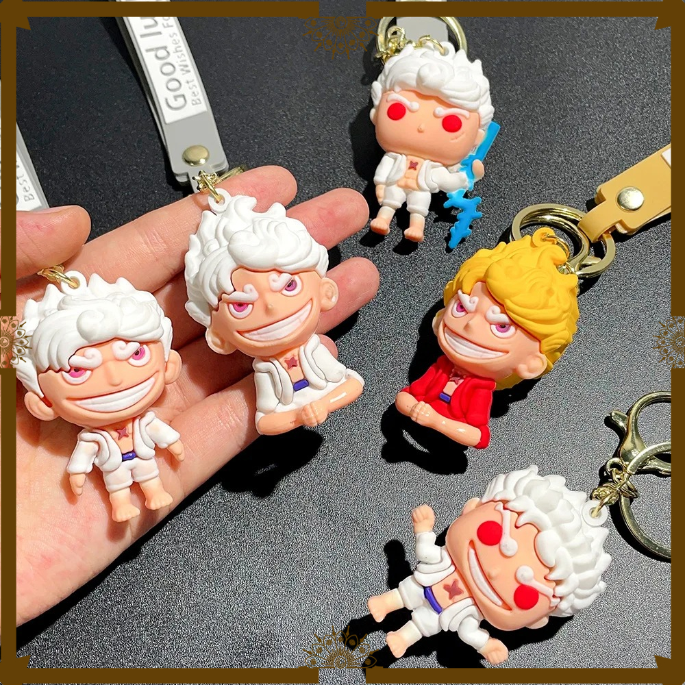 Car Accessories For Women - Anime One Piece Figure Key Chain