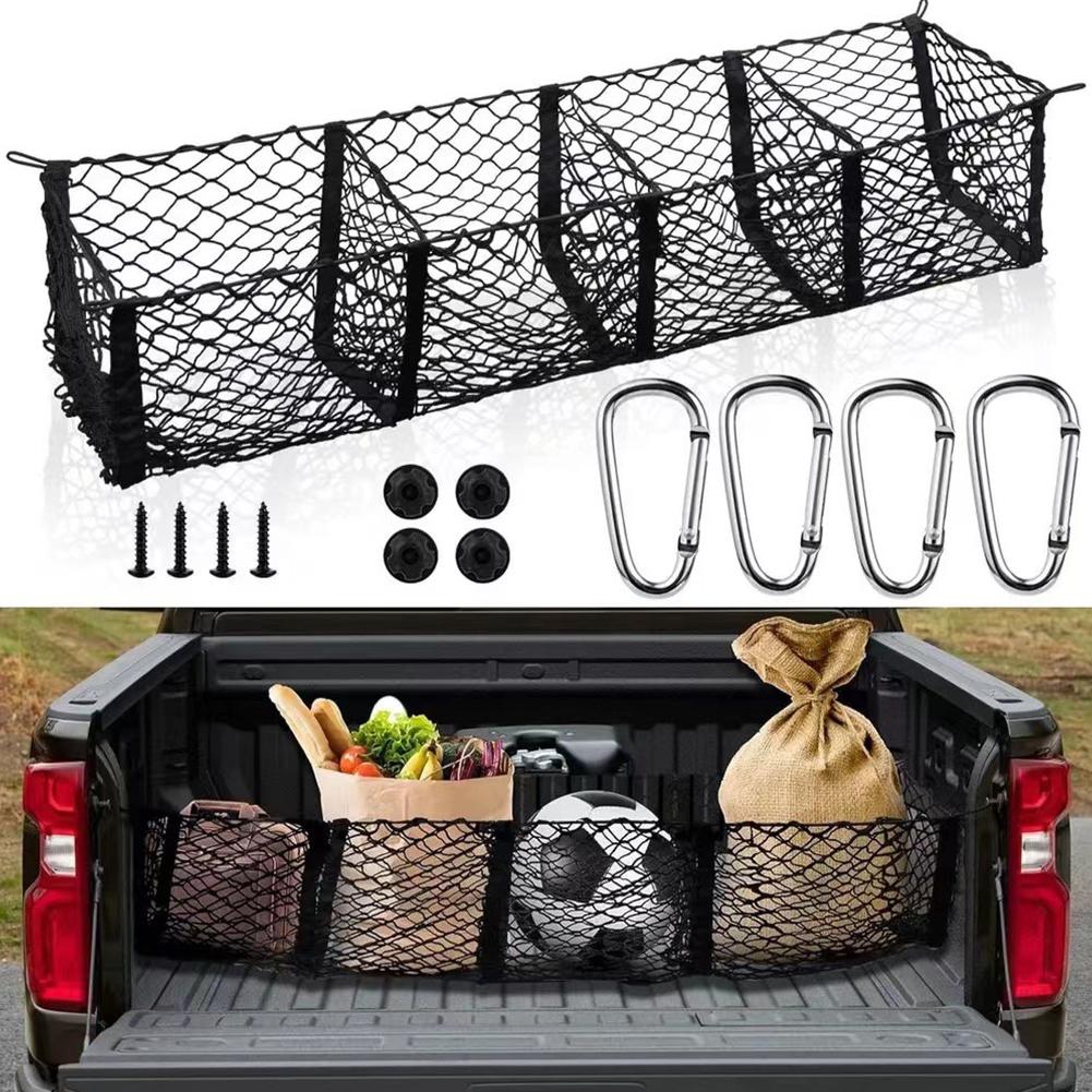 Car Cargo Net Trunk - Car Mesh Elastic Nylon Rear Back