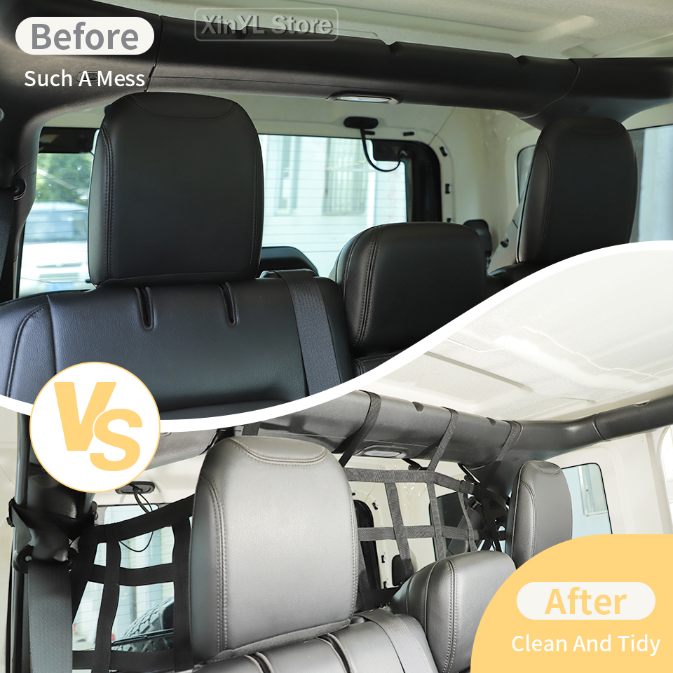 Car Rear Seat Trunk Isolation  – обзор и цена Car Cargo Net Trunk