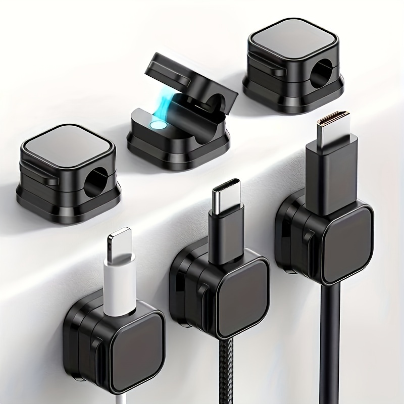 6/12Pcs PP Magnetic Cable Clip – обзор и цена Car Cable Organizer