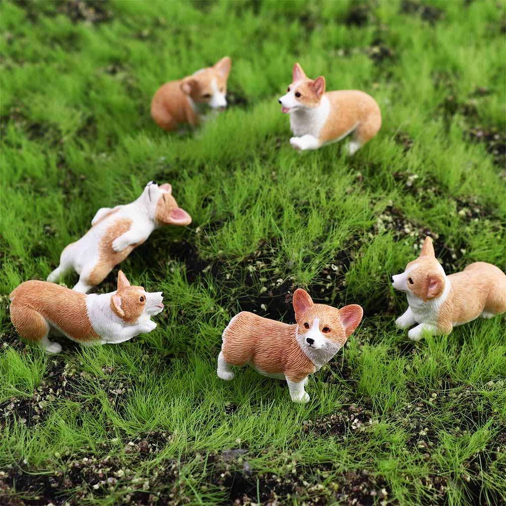 Cute Simulation Dog Miniature  – обзор и цена Car Accessories Oman
