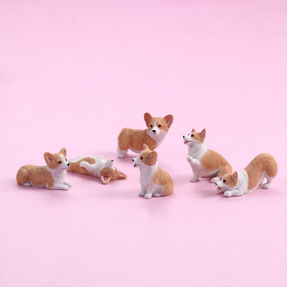 Cute Simulation Dog Miniature  – обзор и цена Car Accessories Oman