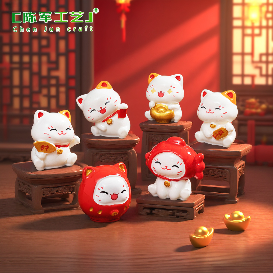 6pcs New Chinese Cartoon Manek – обзор и цена Car Accessories Oman