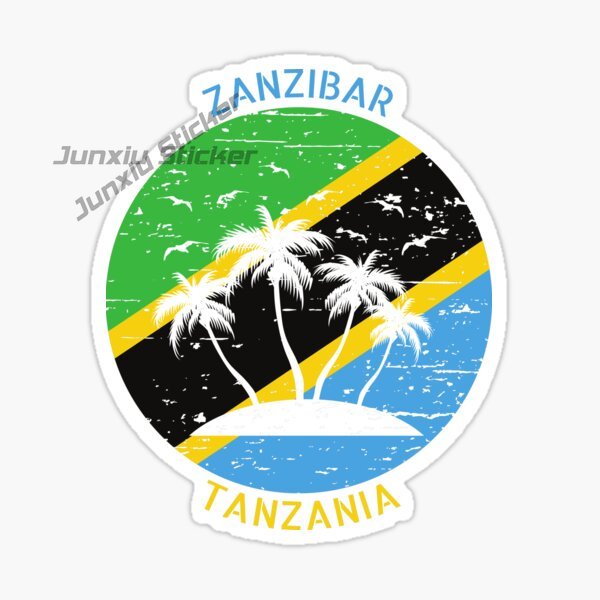 TANZANIA ZANZIBAR Flag Car Sti – обзор и цена Car Accessories Zanzibar