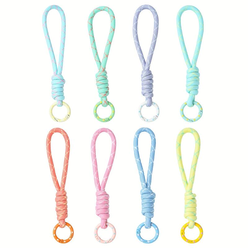 2~5pcs Colorful Braided Keycha – обзор и цена Car Accessories For Women