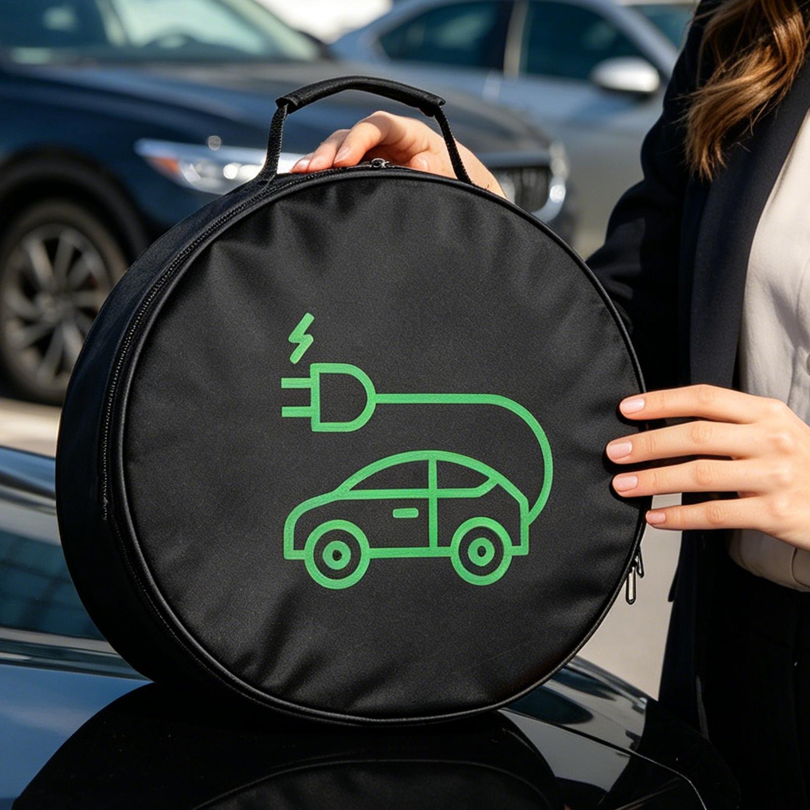 EV Charging Cable Storage Bag  – обзор и цена Car Cable Organizer