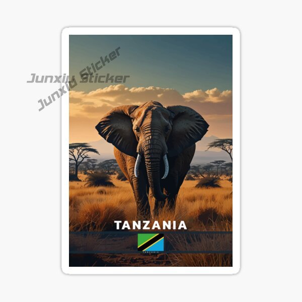 TANZANIA ZANZIBAR Flag Nationa – обзор и цена Car Accessories Zanzibar