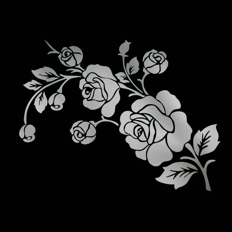 Car Stickers Rose Flower Vinyl – обзор и цена Car Accessories On Amazon