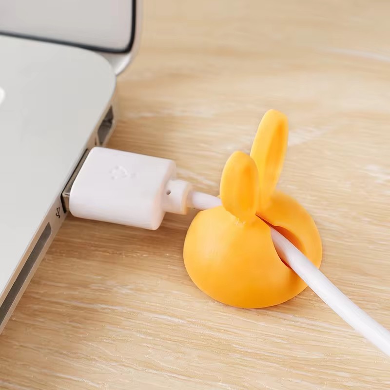 Cute Rabbit Ear Cable Manager  – обзор и цена Car Cable Organizer