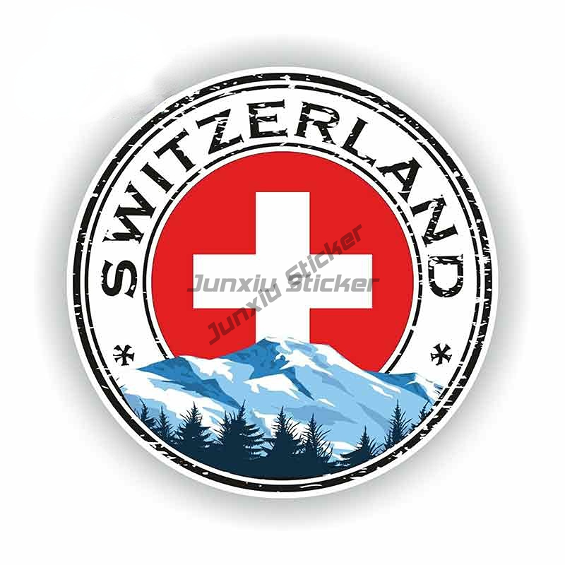 Swiss Alps Switzerland Flag St – обзор и цена Car Accessories Zurich