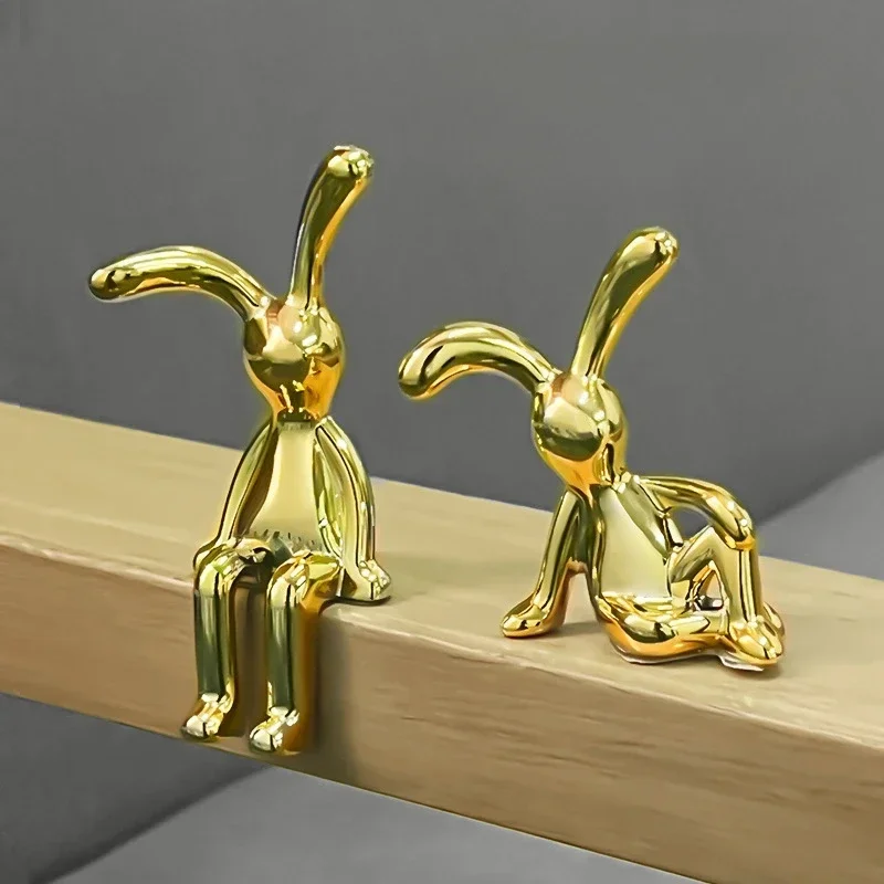 1/2PCS Gold Silver Long Eared  – обзор и цена Car Accessories Oman