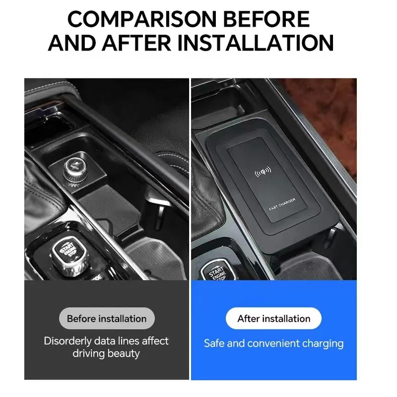 Car wireless charger phone cha – обзор и цена Volvo Car Accessories Xc60