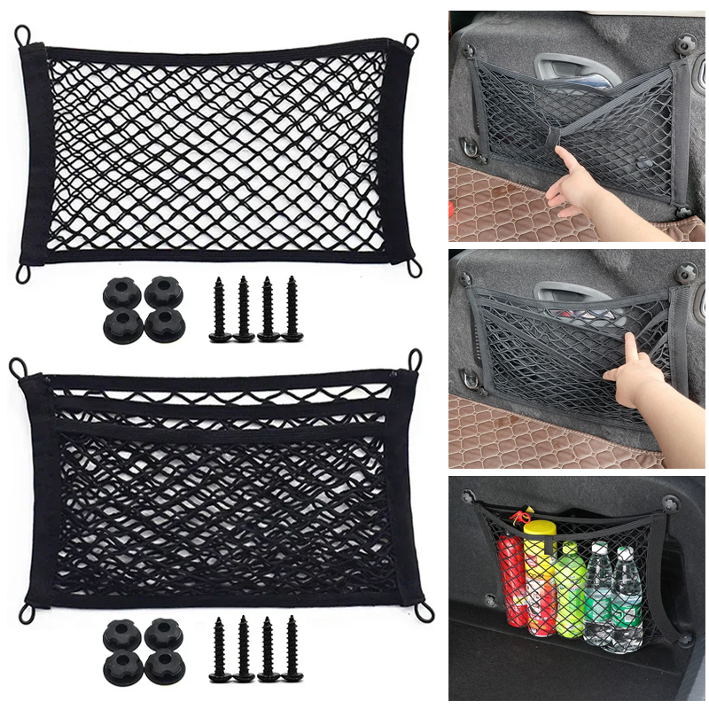Car Back Rear Trunk Storage Ne – обзор и цена Car Cargo Net Trunk