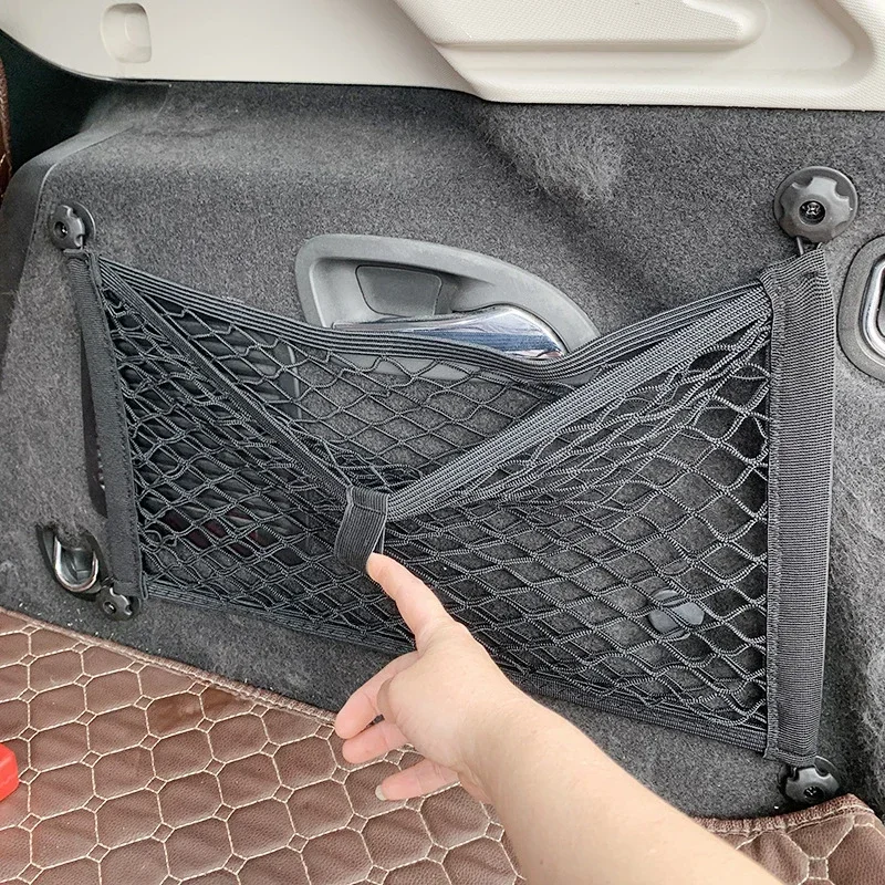 Car Back Rear Trunk Storage Ne – обзор и цена Car Cargo Net Trunk