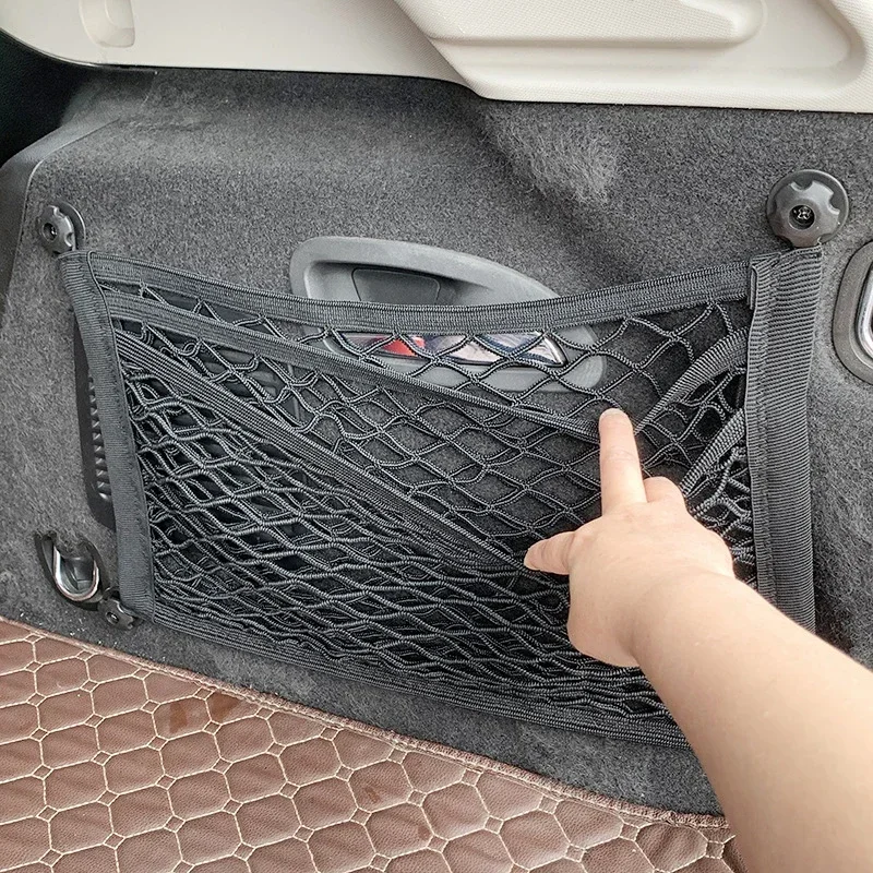 Car Back Rear Trunk Storage Ne – обзор и цена Car Cargo Net Trunk