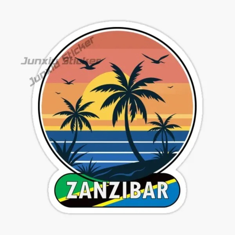 TANZANIA ZANZIBAR Flag Nationa – обзор и цена Car Accessories Zanzibar