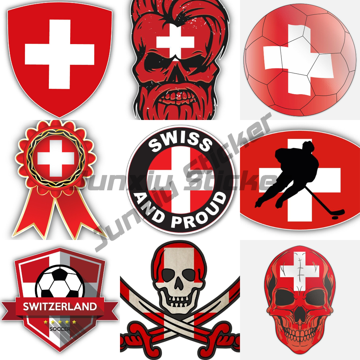 Swiss Alps Switzerland Flag St – обзор и цена Car Accessories Zurich