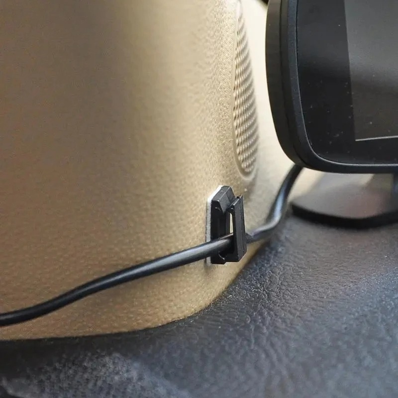 40/10Pcs Self-adhesive Car Cab – обзор и цена Car Cable Organizer