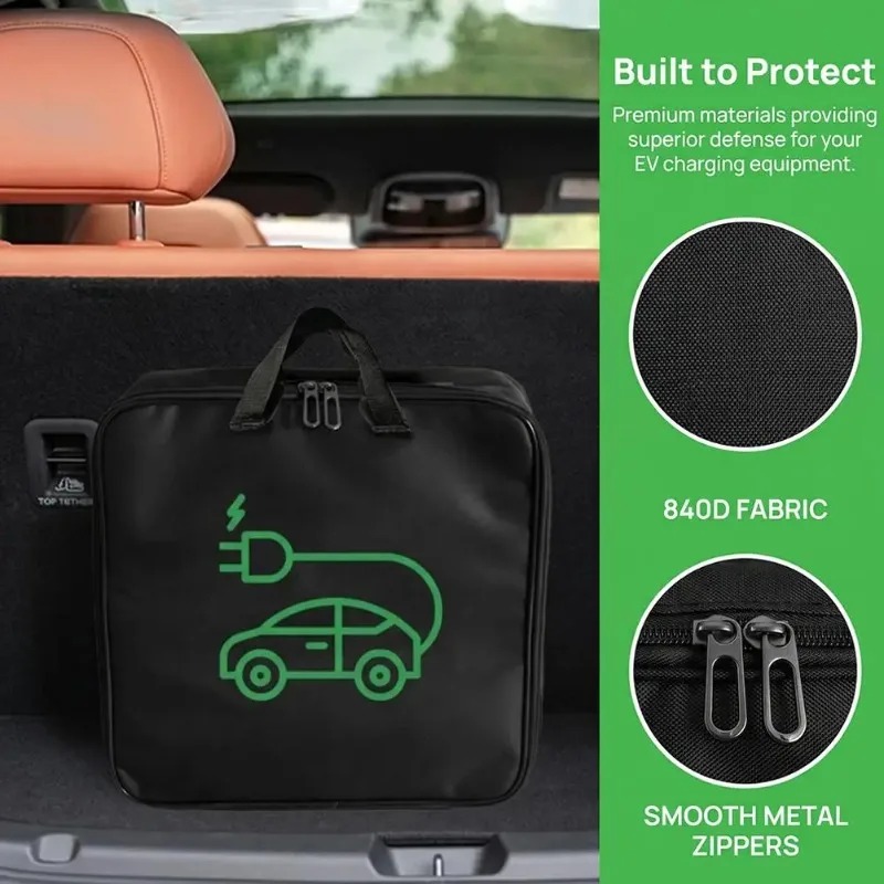 Car Charging Gun Storage Organ – обзор и цена Car Cable Organizer