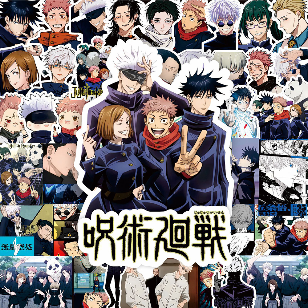 80pcs Cartoon Jujutsu Kaisen A – обзор и цена Car Accessories On Amazon