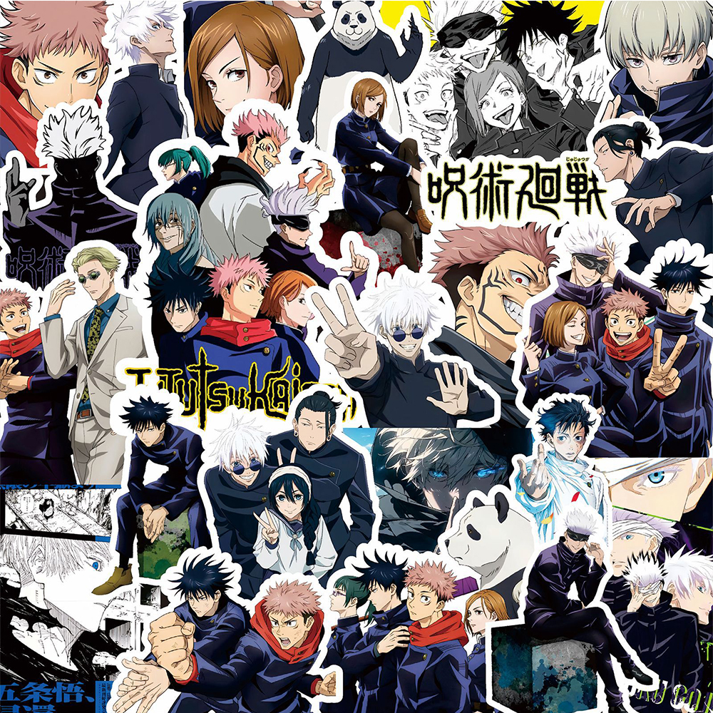 80pcs Cartoon Jujutsu Kaisen A – обзор и цена Car Accessories On Amazon