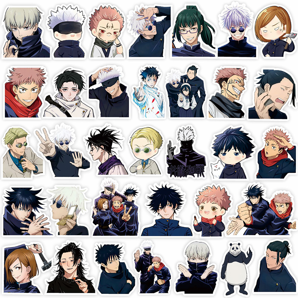 80pcs Cartoon Jujutsu Kaisen A – обзор и цена Car Accessories On Amazon