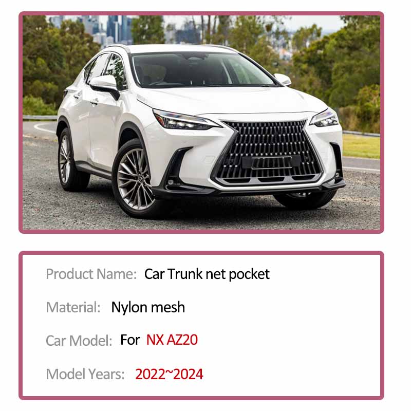 Car Trunk Net For Lexus NX 350 – обзор и цена Car Cargo Net Trunk