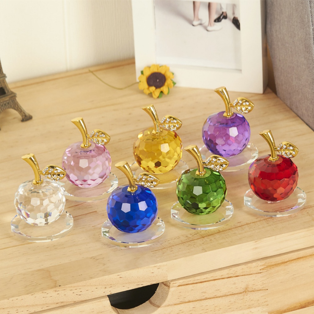 3D Crystal Apple Ornament Diam – обзор и цена Car Accessories Oman