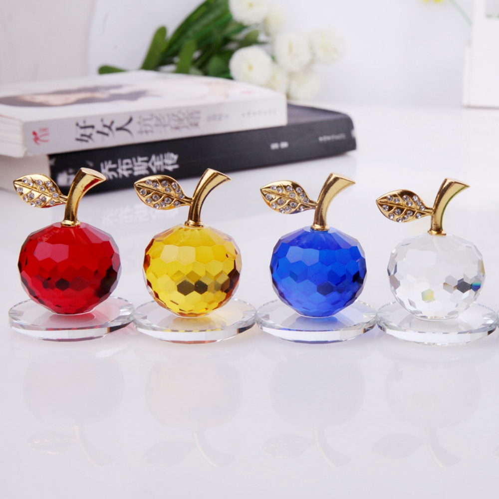 3D Crystal Apple Ornament Diam – обзор и цена Car Accessories Oman
