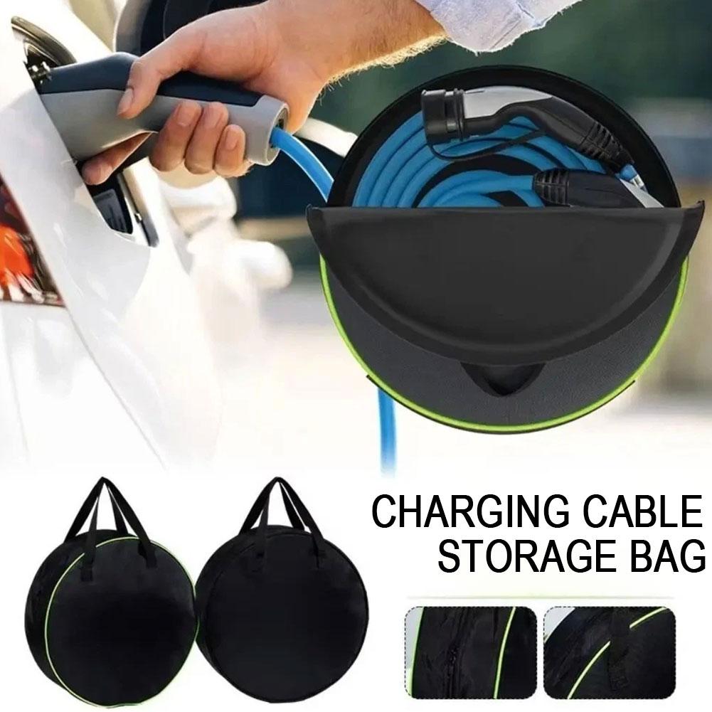 Durable Round Car Charge Cable – обзор и цена Car Cable Organizer