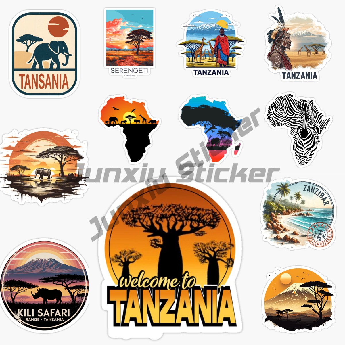 TANZANIA ZANZIBAR Flag Nationa – обзор и цена Car Accessories Zanzibar