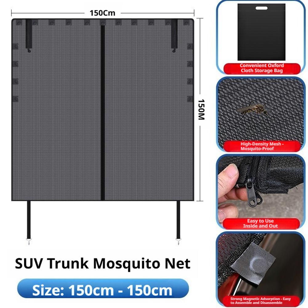 Breathable UV Protection Car T – обзор и цена Car Cargo Net Trunk