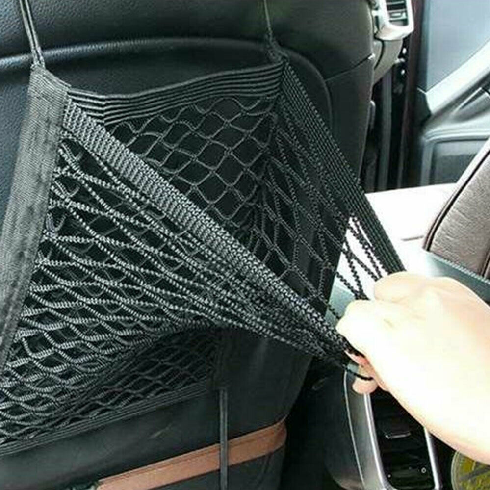 Car Seat Back Storage Bag Mesh – обзор и цена Car Cargo Net Trunk