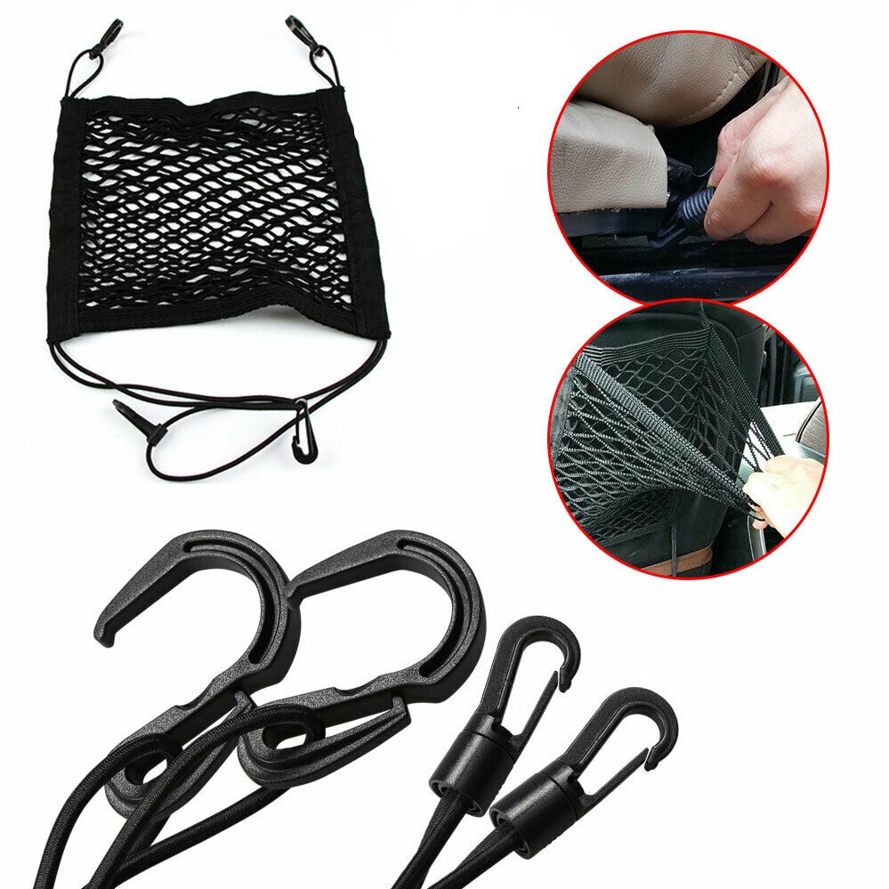 Car Seat Back Storage Bag Mesh – обзор и цена Car Cargo Net Trunk