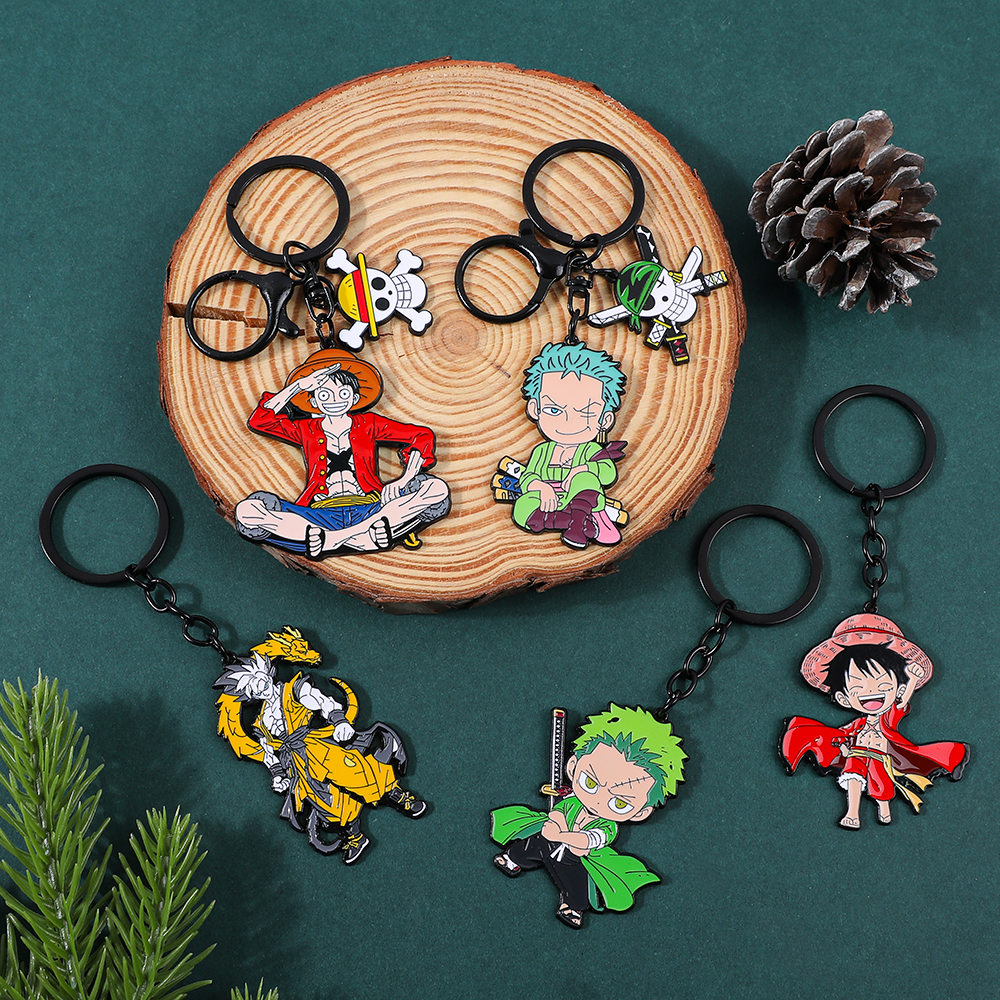 One Piece Anime Keychain Featu – обзор и цена Car Accessories For Women