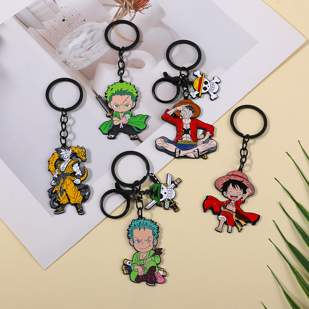 One Piece Anime Keychain Featu – обзор и цена Car Accessories For Women