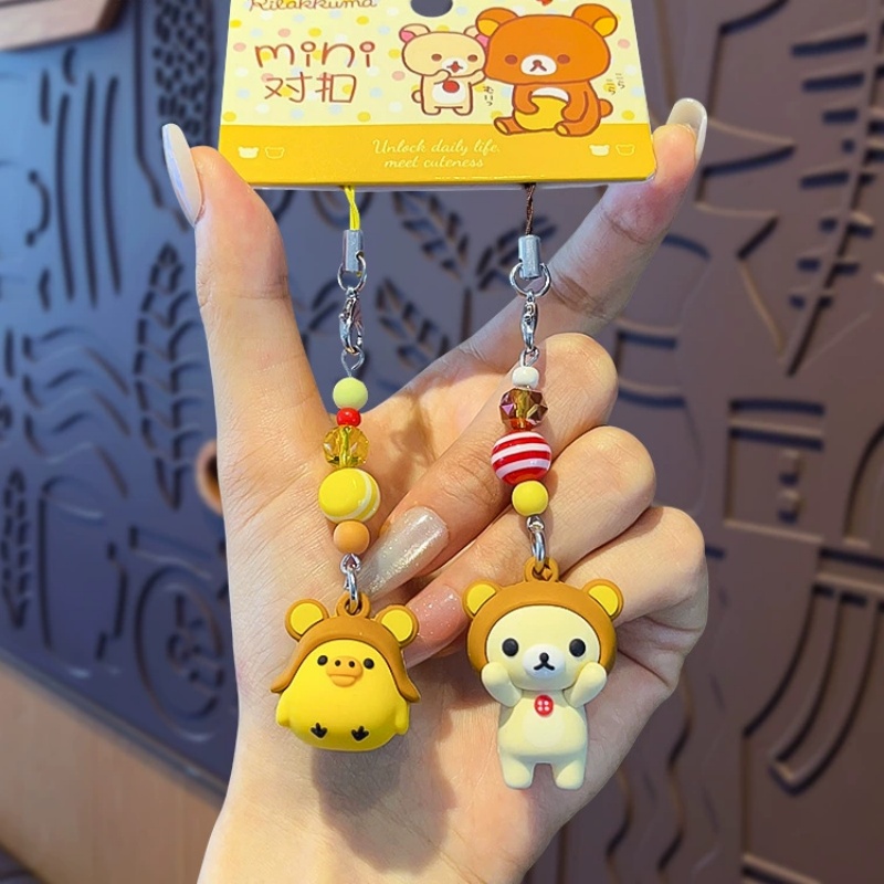 Cute Rilakkuma Korilakkuma Key – обзор и цена Car Accessories For Women