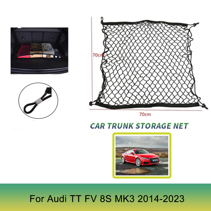 4 HooK 70x70 CM Car Trunk Net  – обзор и цена Car Cargo Net Trunk