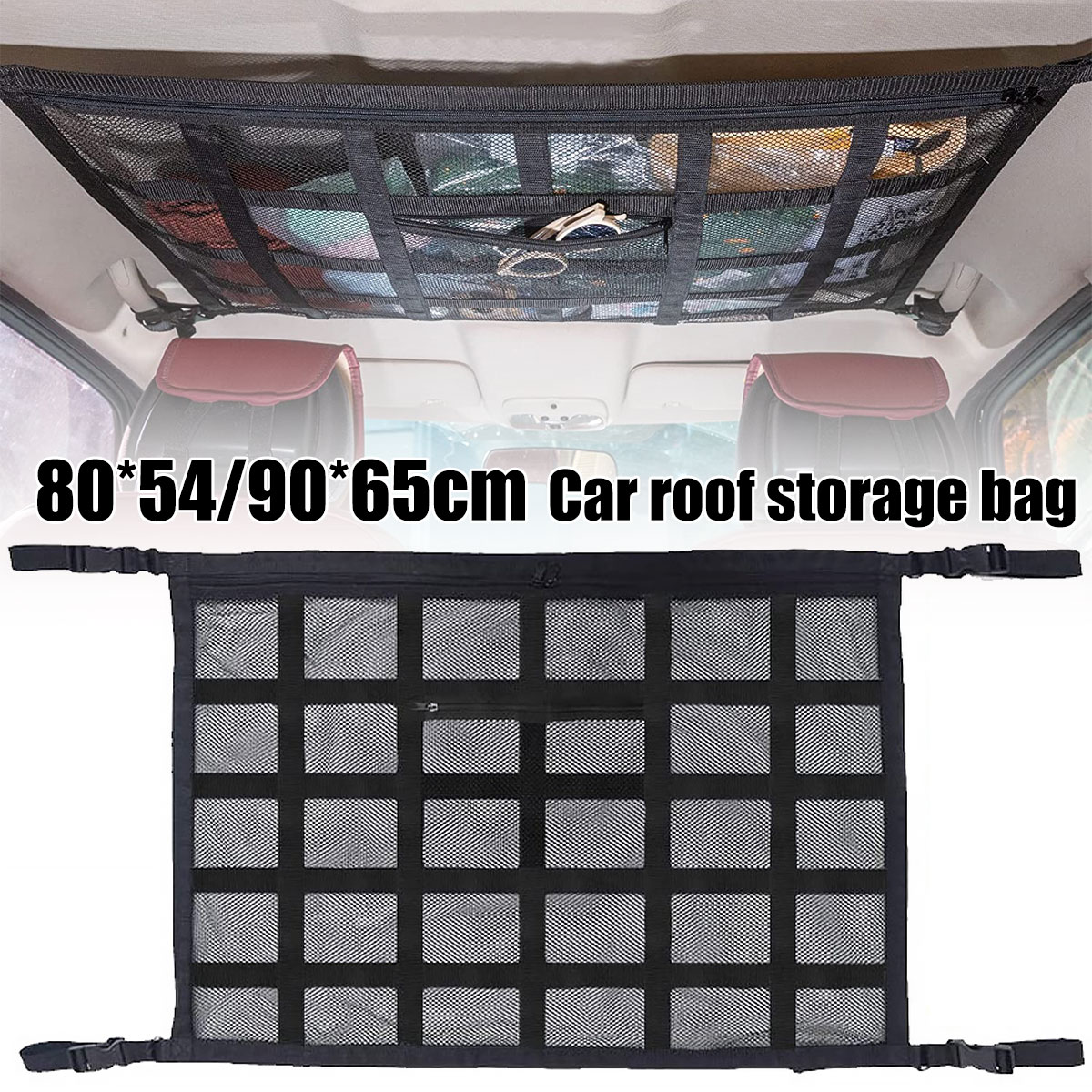 Car Ceiling Cargo Net Strong L – обзор и цена Car Cargo Net Trunk