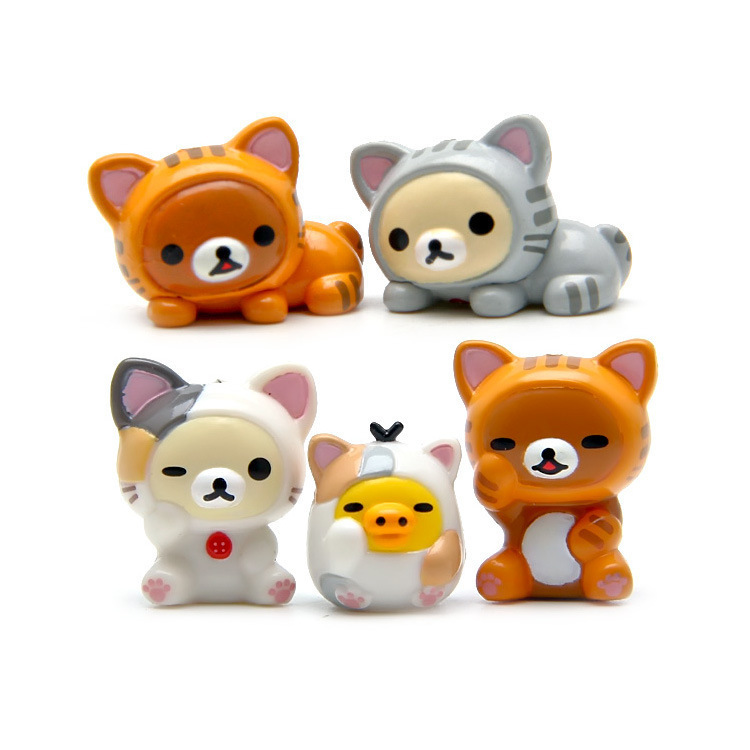 5pcs Rilakkuma Action Figures  – обзор и цена Car Accessories Oman