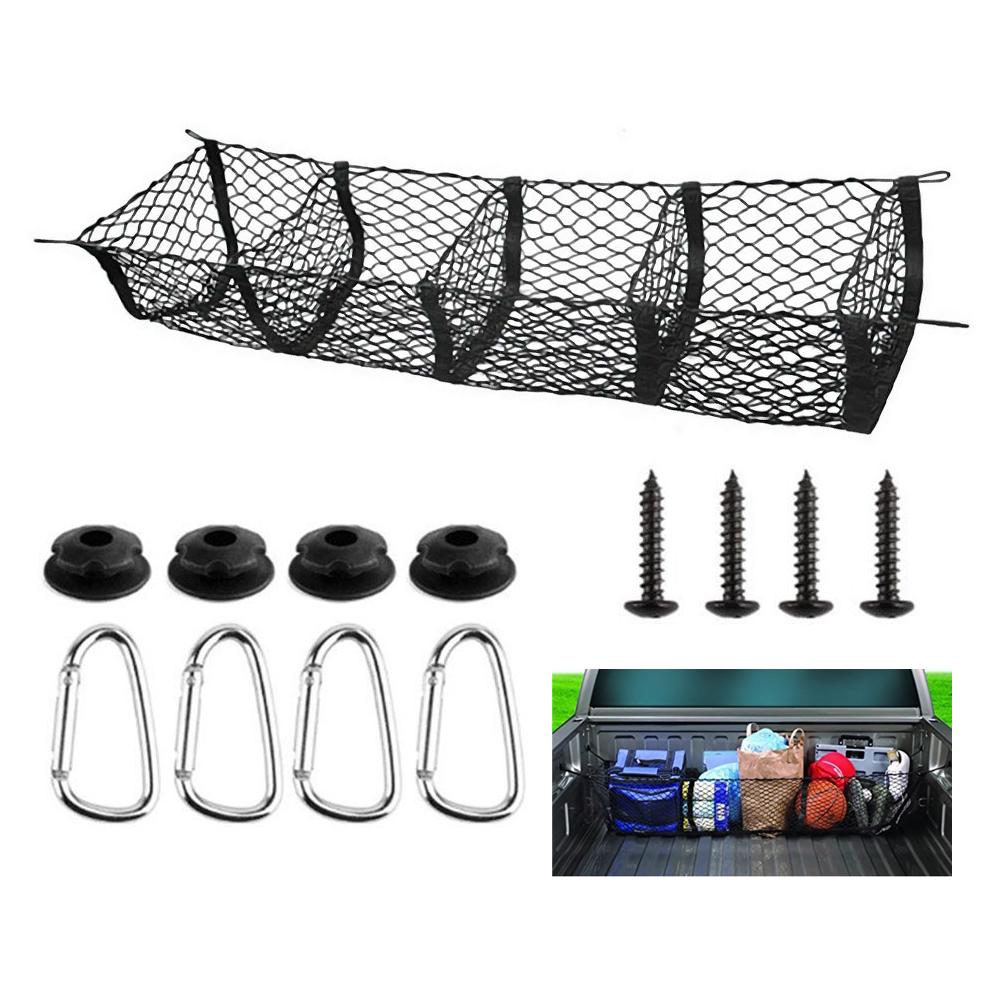 Car Mesh Elastic Nylon Rear Ba – обзор и цена Car Cargo Net Trunk