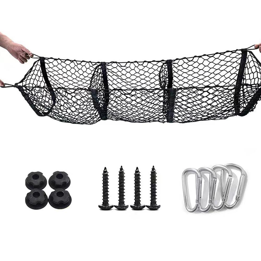 Car Mesh Elastic Nylon Rear Ba – обзор и цена Car Cargo Net Trunk